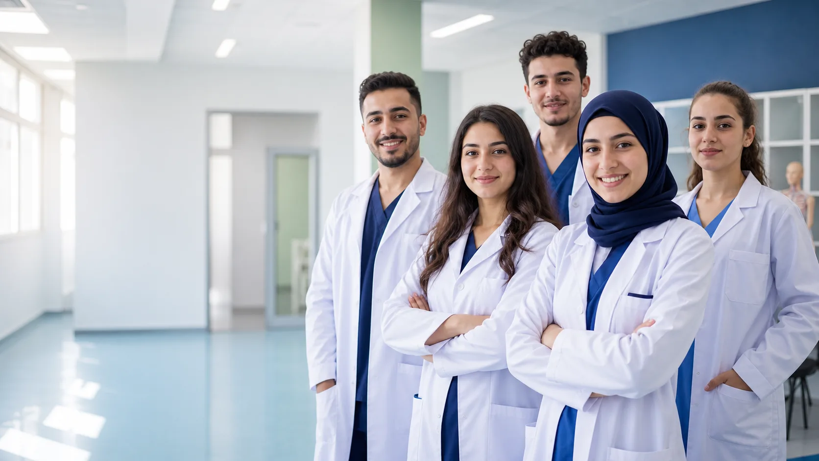 Étudiants EMPSS en formation infirmière